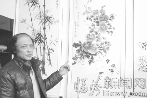 孙晓红讲述画背后的故事