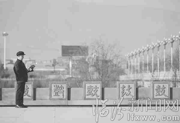 王振湖矢志传承威风锣鼓