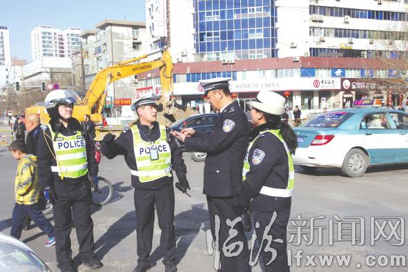 临汾市区南北交通主动脉“重塑”48小时(组图)