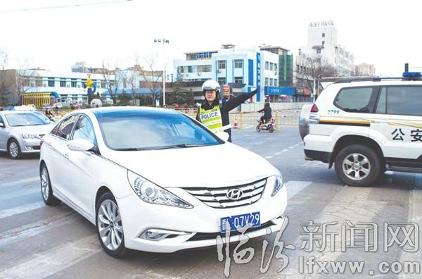 临汾市区南北交通主动脉“重塑”48小时(组图)