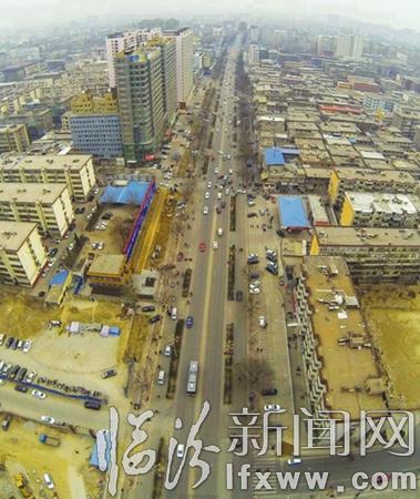 临汾市区南北交通主动脉“重塑”48小时(组图)