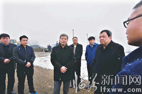 罗清宇实地查看汾西县重点项建设情况