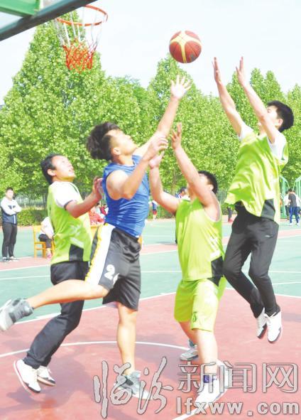 临汾三对三篮球赛落幕