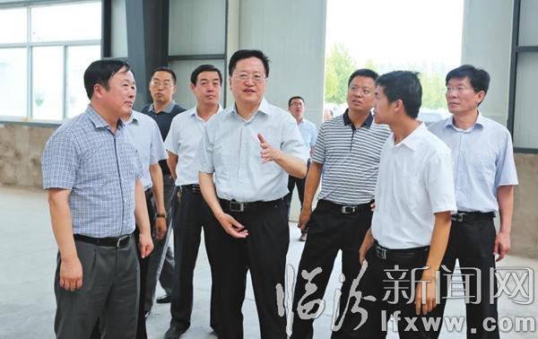 刘予强洪洞调研:抓住项目建设黄金期 推动“百日攻坚”获实效