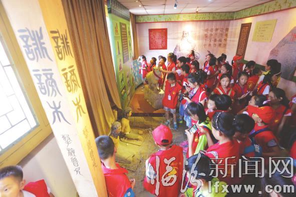 “穿越”古今 临汾小记者探寻历史足迹