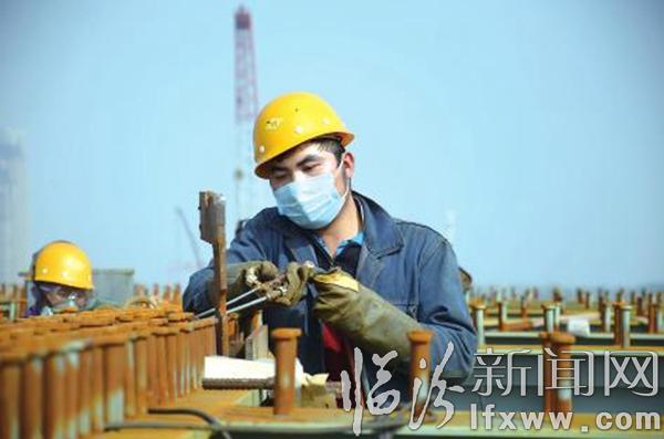 临汾市区滨河西路与彩虹桥、景观大道立交桥项目掠影