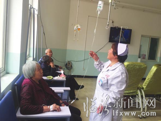 尧都区郭力平:护理患者 我越发喜欢这工作