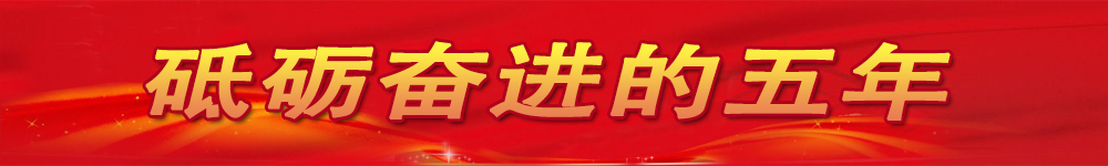 砥砺奋进的五年