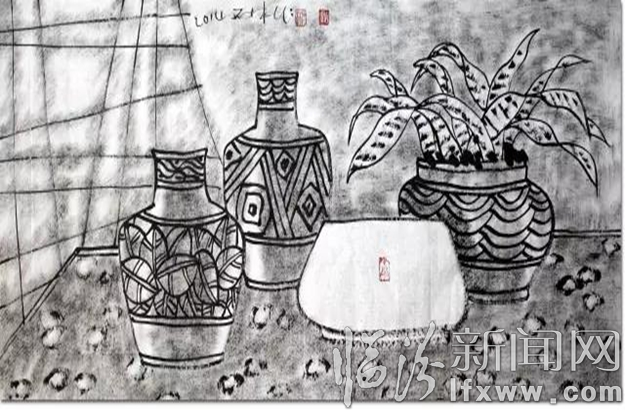 墨境花语——著名画家石林作品赏析