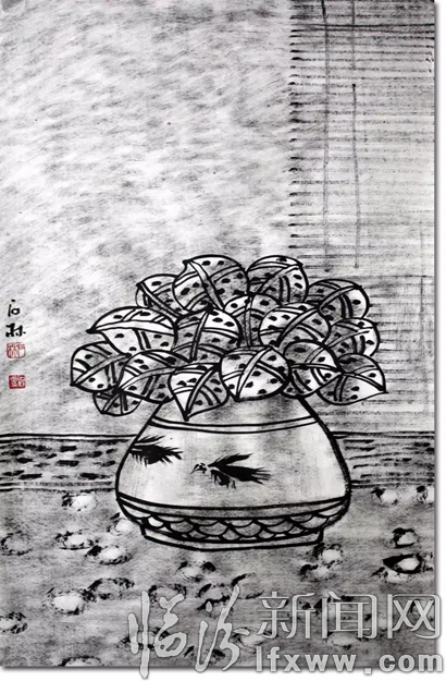 墨境花语——著名画家石林作品赏析