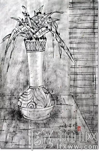 墨境花语——著名画家石林作品赏析