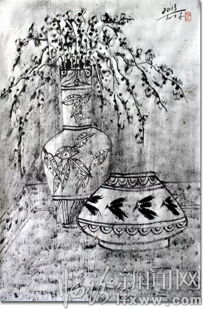 墨境花语——著名画家石林作品赏析