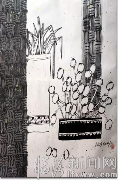 墨境花语——著名画家石林作品赏析