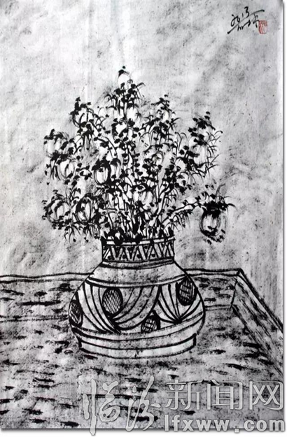 墨境花语——著名画家石林作品赏析