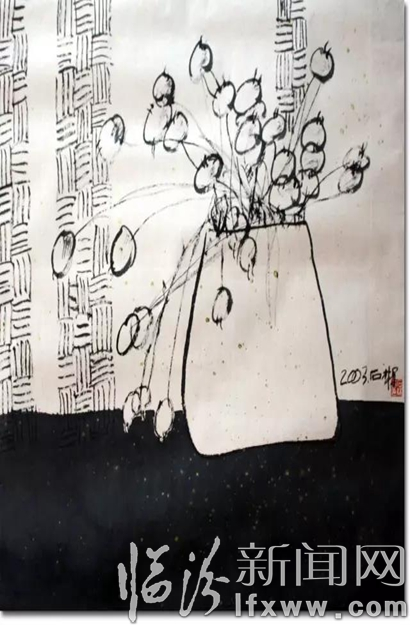 墨境花语——著名画家石林作品赏析