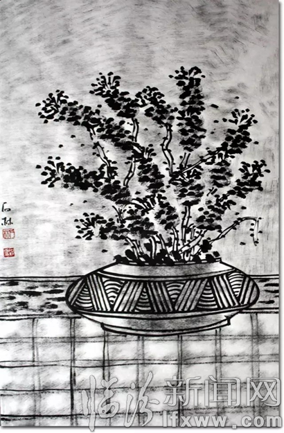 墨境花语——著名画家石林作品赏析