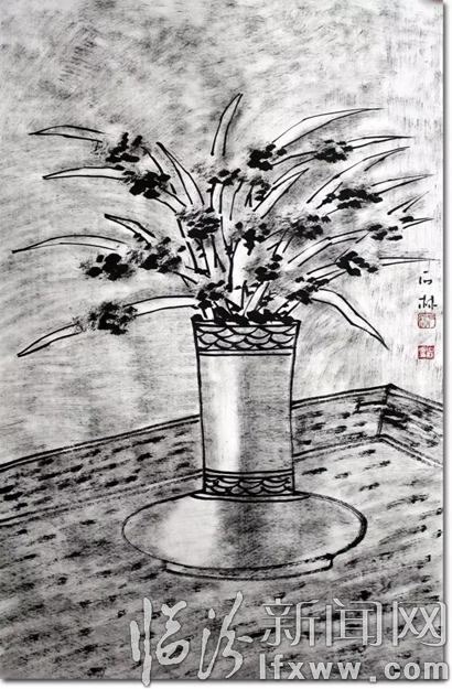 墨境花语——著名画家石林作品赏析