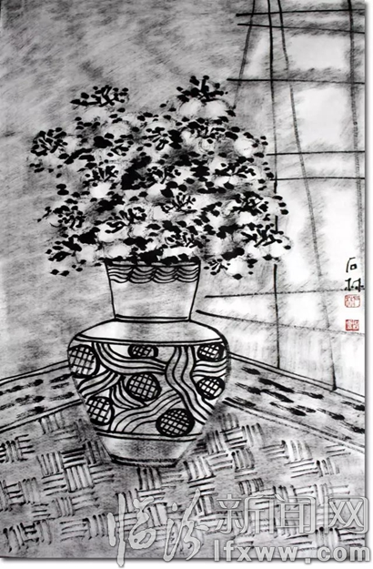 墨境花语——著名画家石林作品赏析