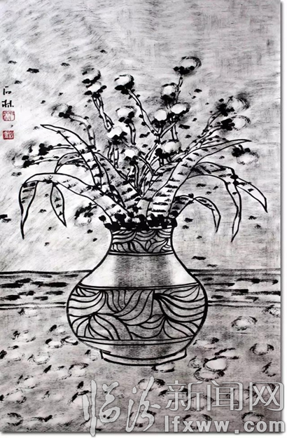 墨境花语——著名画家石林作品赏析