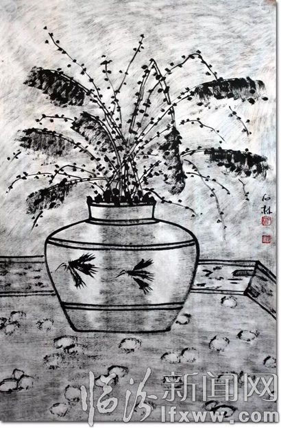 墨境花语——著名画家石林作品赏析