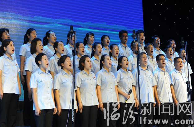 临汾市中级人民法院 :歌声诉心声 喜迎建党96周年