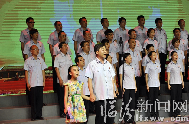 临汾市中级人民法院 :歌声诉心声 喜迎建党96周年