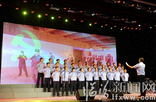 临汾市中级人民法院 :歌声诉心声 喜迎建党96周年