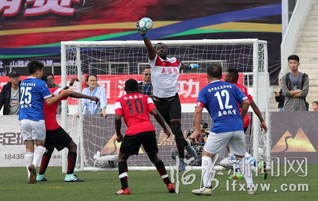 中国临汾:“方略·尧王杯”全国五人制足球争霸赛激情开赛