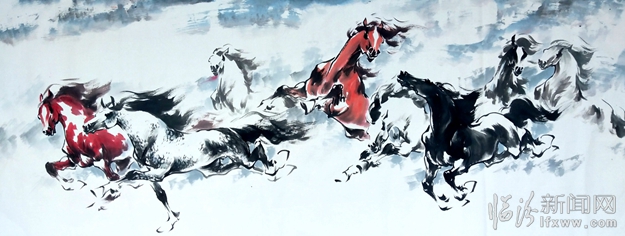 世有千里马,藏吾画图中