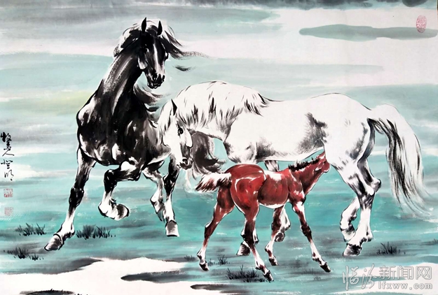 世有千里马,藏吾画图中