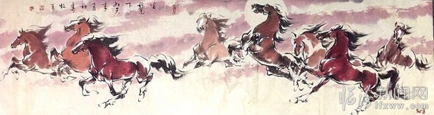 世有千里马,藏吾画图中