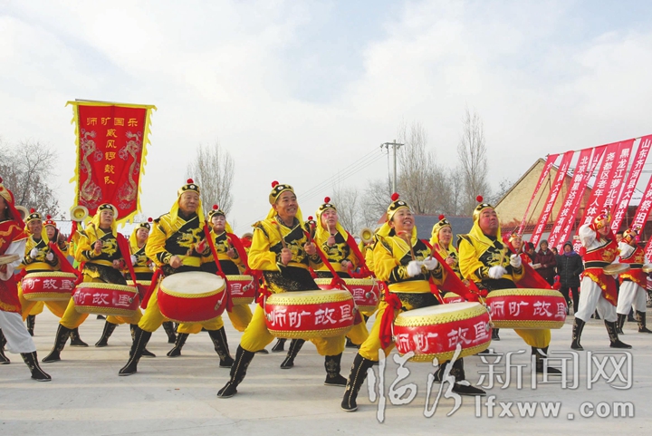 尧都区土门镇:展威风锣鼓 兴文化产业