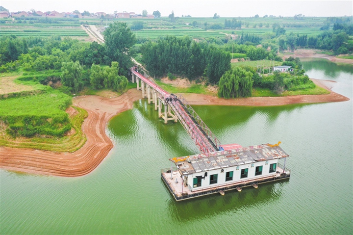 襄汾：农田灌溉忙