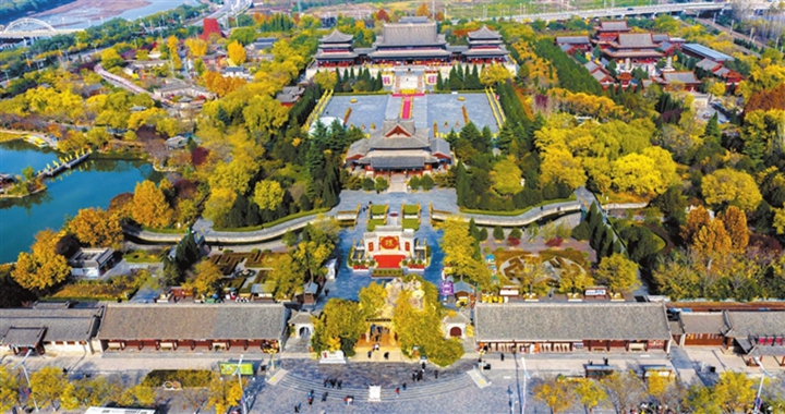 洪洞大槐树：美景如画